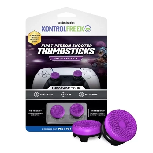 Kontrol Freek Galaxy White Para Ps4 Ps5 Color Frenzy Edition