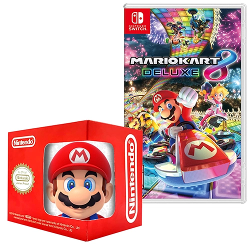 Mario Kart 8 Deluxe + Taza Mod. 4