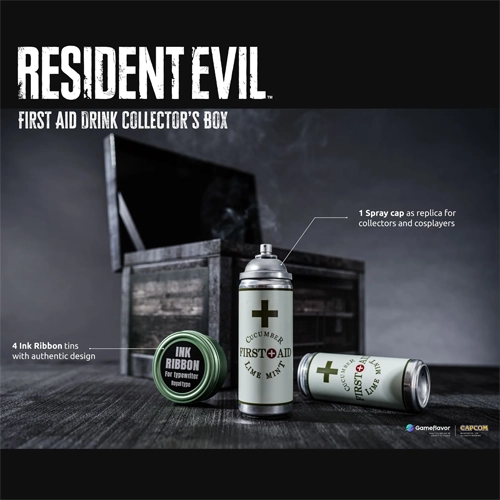 Resident Evil First Aid Drink Collector’s Box - Imagen 3