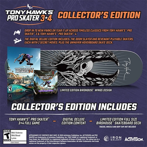 Tony Hawk’s Pro Skater 3 and 4 Collector’s Edition - Imagen 2