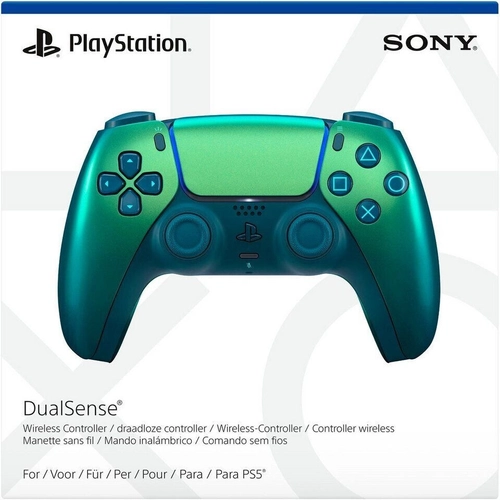 Mando Dualsense Cromado Teal