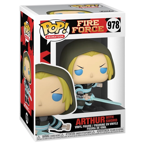 Funko Pop! Fire Force - Arthur con espada - #978