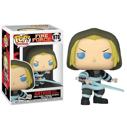 Funko Pop! Fire Force - Arthur con espada - #978 - Imagen 3