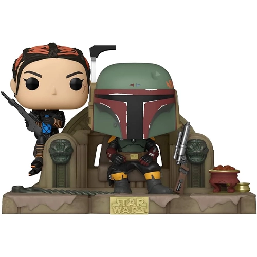 Funko Pop! Star Wars - Boba Fett and Fennec on Throne - #486 - Imagen 2