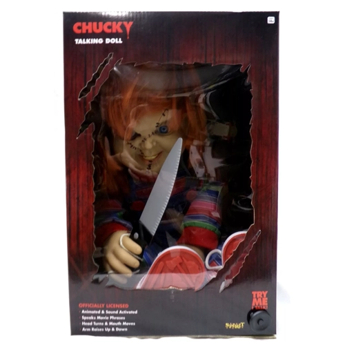 Muñeco Chucky Oficial con Frases y Movimiento – 24” de Pura Maldad