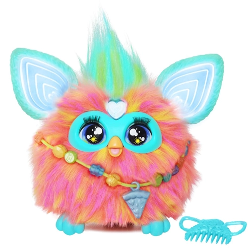 Furby Edición Coral con Accesorios – Peluche Inteligente y Luminoso - Imagen 2