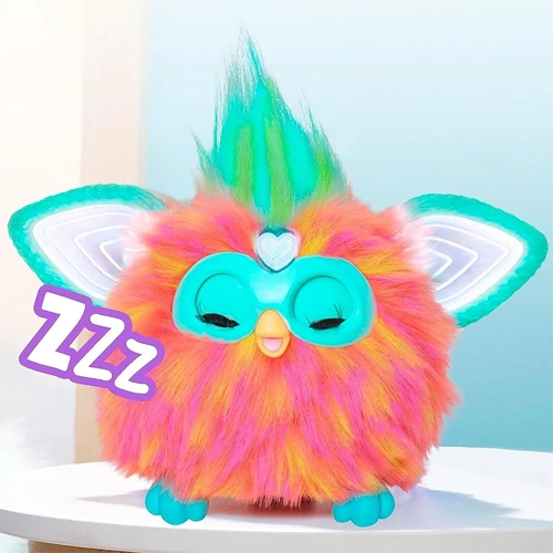 Furby Edición Coral con Accesorios – Peluche Inteligente y Luminoso - Imagen 4
