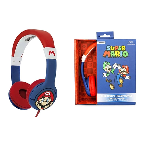 Auriculares infantiles Super Mario Bros