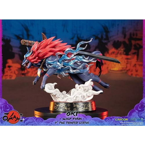 Okami: Oki Wolf Form PVC - First 4 Figures - Imagen 7