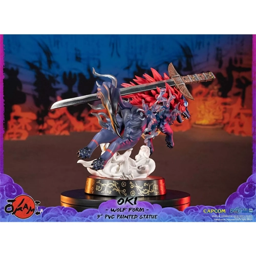 Okami: Oki Wolf Form PVC - First 4 Figures - Imagen 5