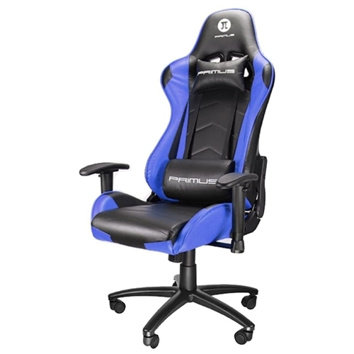 Silla Gamer Primus Thrónos 100T Azul/Negro – Reclinable, Ergonómica, Reposabrazos 2D, PCH-102RD - Imagen 2