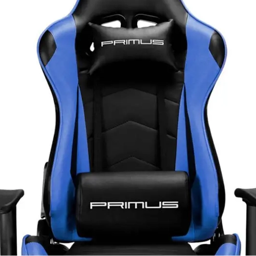 Silla Gamer Primus Thrónos 100T Azul/Negro – Reclinable, Ergonómica, Reposabrazos 2D, PCH-102RD - Imagen 4
