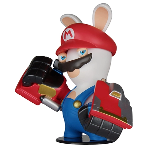 Figura de Colección Rabbid Mario (Lapin Mario) - Mario + Rabbids: Sparks of Hope - Ubisoft - Imagen 3