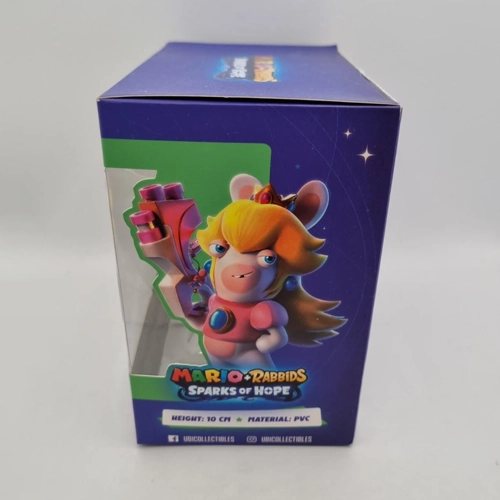 Mario + Rabbids Sparks of Hope – Figura Coleccionable Rabbid Peach (10 cm) – Ubisoft - Imagen 6