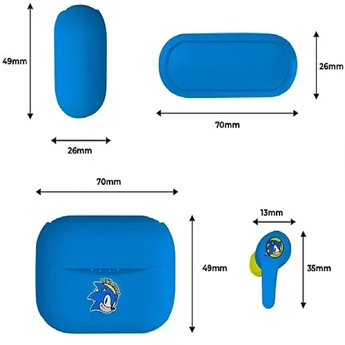 Auriculares inalambricos Sonic the Hedgehog Sega Classics - Imagen 4