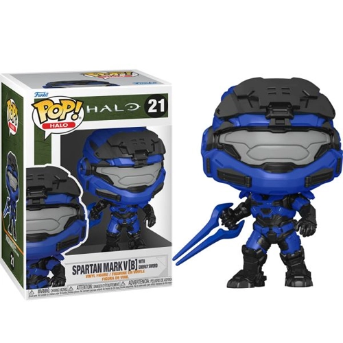 Funko Pop Halo Spartan Mark V (b) Con Espada De Energía - #21 - Imagen 3