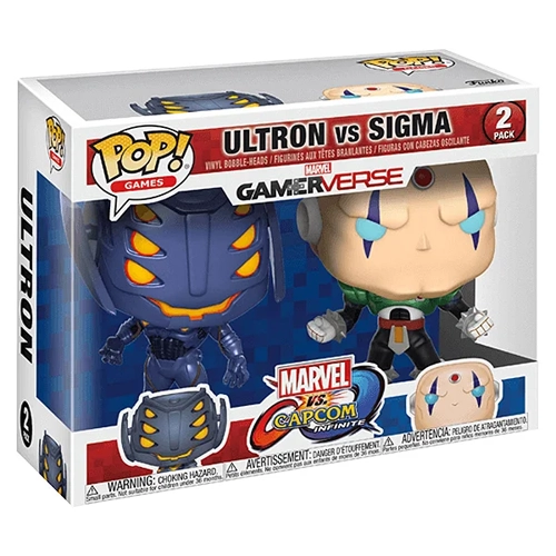 Funko Pop! Marvel VS Capcom - Ultron vs Sigma - 2 Pack