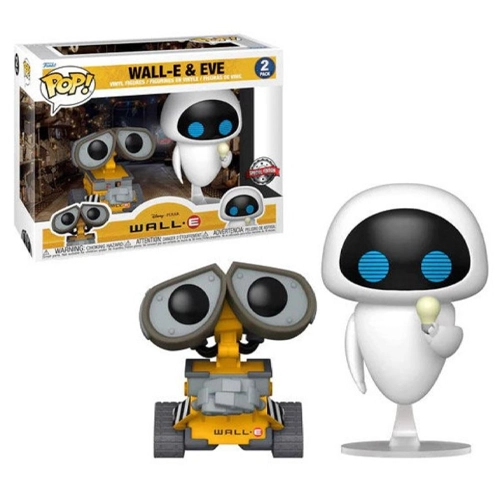 Funko Pop! Wall E - Wall-E & Eve - 2 Pack - Imagen 3
